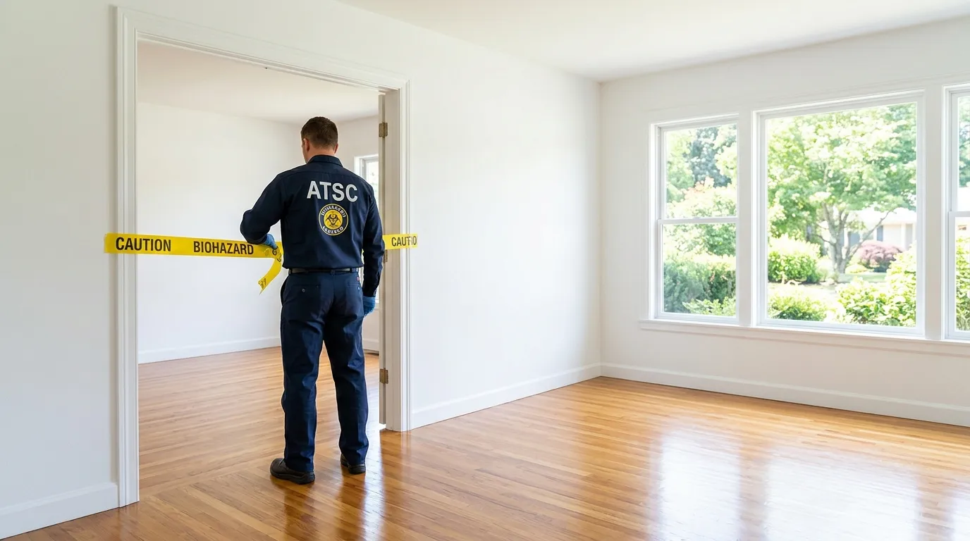 Certified biohazard cleanup crew performing Crime Scene Cleanup in Gardnerville Ranchos