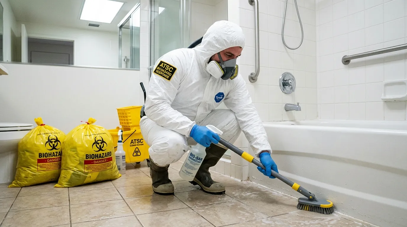 Decontamination equipment deployed for Blood Cleanup in Gardnerville Ranchos